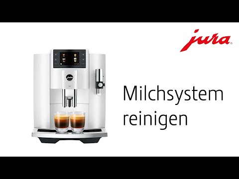JURA E8 - Cleaning the milk system