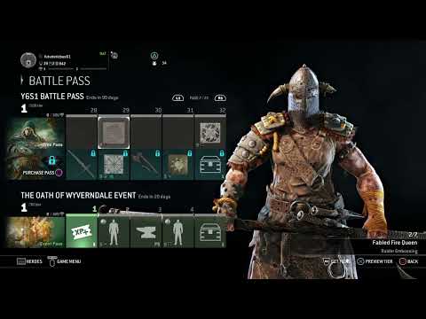 For Honor Year 6 Season 1! New Game Mode, Warden Skin, Effects, Executions and Battle & Event Pass!