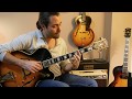 In A Sentimental Mood  - Jazz Guitar Chord Melody - Gibson L5