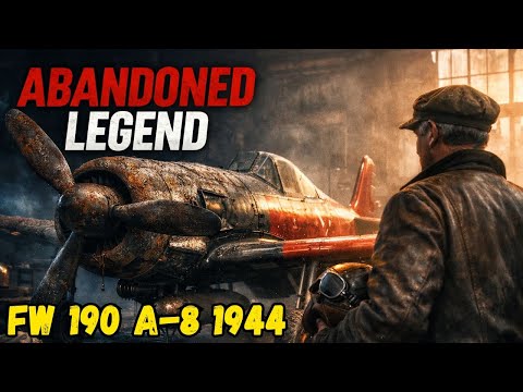 From Junkyard to Runway | ASMR Rebuild of Legendary Focke-Wulf Fw 190 A-8 1944.