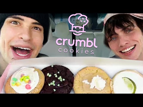 Crumbl Cookie With Carrington!