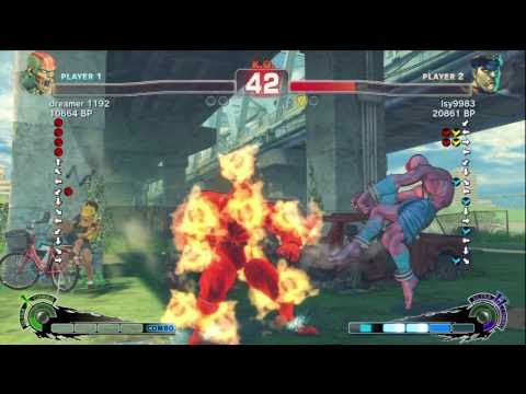 lsy9983 [Bison] vs dreamer 1122 [Dhalsim] SSF4 Japanese Online Ranked Matches - TRUE-HD