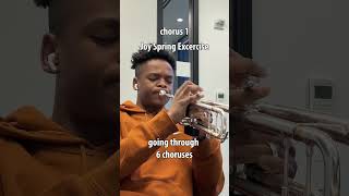Improvising over Joy Spring: The Exercise That Changed My Soloing #jazztrumpet #trumpet