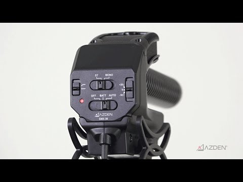 Azden SMX-30 Video Microphone - Quick Look and Listen