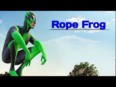 Rope Frog Ninja Hero: Strange Gangster Adventures in Vegas!