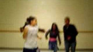 Church girls doing Soulja boy dance