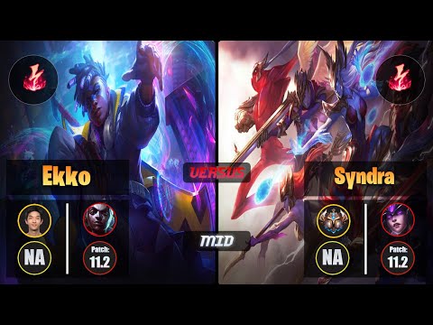 Blaber EKKO (Mid) [Electrocute] VS SYNDRA - Challenger NA Patch 11.2