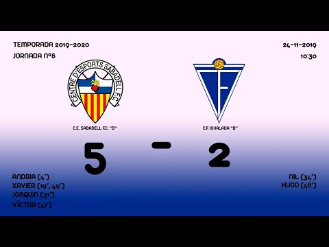 Resum C.E. Sabadell F.C. "B" - C.F. Igualada "B"