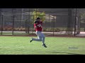 Lance Levine Skills Video- Outfield/Catcher- Perfect Game Academic Showcase