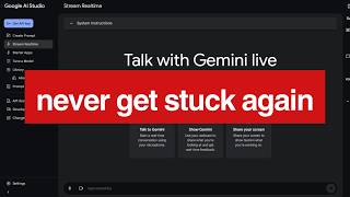 This FREE AI will FOREVER change the way you ask for help (Google AI Studio)