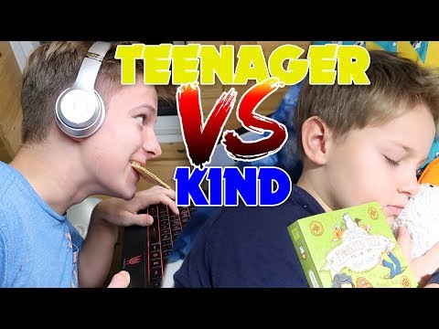 Teenager vs Kind - Abendroutine 🎉