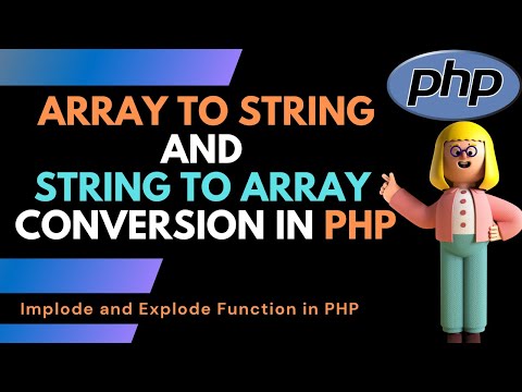 How To Convert Array To Stringphp Implode Php Explodehow To Convert String To Array