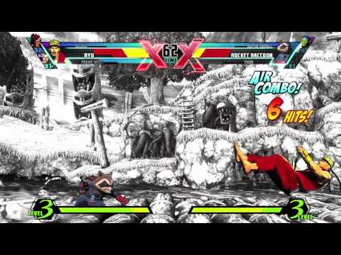 Ultimate Marvel vs. Capcom 3 Gameplay Video 10