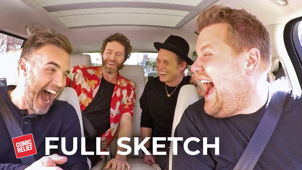Carpool Karaoke with Take That | Comic Relief