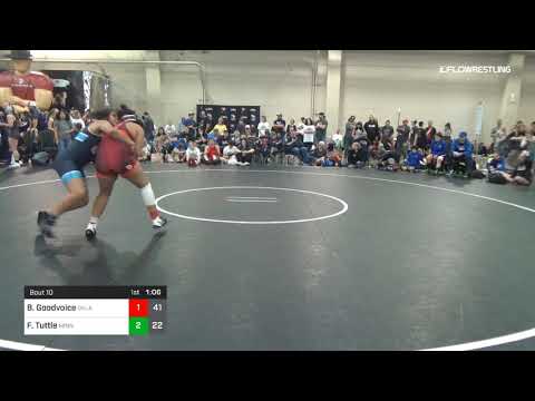 180 Lbs Rr Rnd 3 Brynlee Goodvoice Oklahoma Dual Vs Faith Tuttle Minnesota Dual