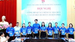 Đoàn phường Tam Điệp sơ kết công tác Đoàn và phong trào thanh thiếu nhi 6 tháng đầu năm 2026