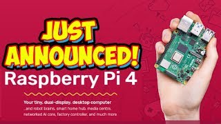 Raspberry Pi 4 Just ANNOUNCED! Huge Upgrades! Emulation Powerhouse - Specs Revealed!