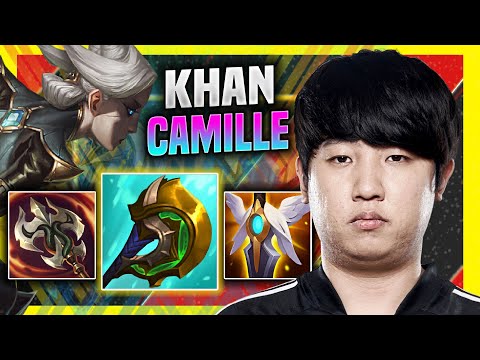 KHAN IS READY FOR CAMILLE! - DK Khan Plays Camille Top vs Lee Sin! | Season 11