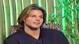 Ricky Martin - KCOP Channel 13 news interview 11.20.95 10:36pm