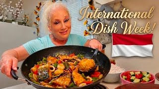 I Saved The BEST Dish For Last! "Indonesian Fried Fish"  #SoloGirlDishes