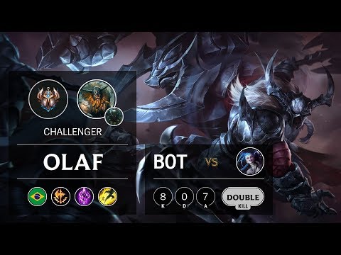 Olaf Bot vs Jinx - BR Challenger Patch 9.19