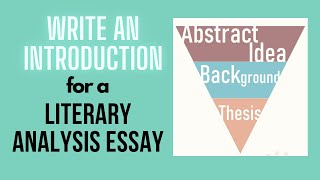 Write an Introduction for a Literary Analysis Essay
