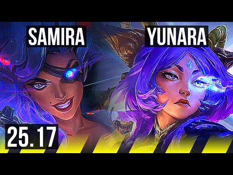SAMIRA & Lux vs YUNARA & Janna (ADC) | Quadra, 500+ games | EUW Master | 25.17