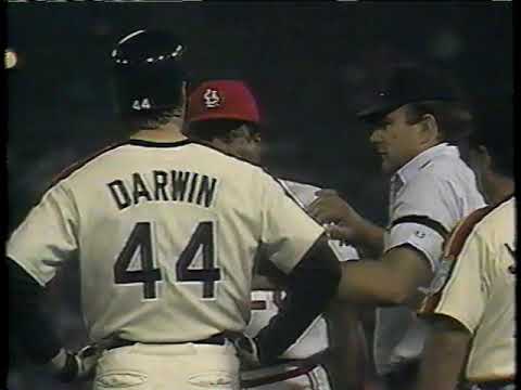 Houston Astros vs St.Louis Cardinals (August 16, 1990) "Pedro Guerrero Being Stupid Again"