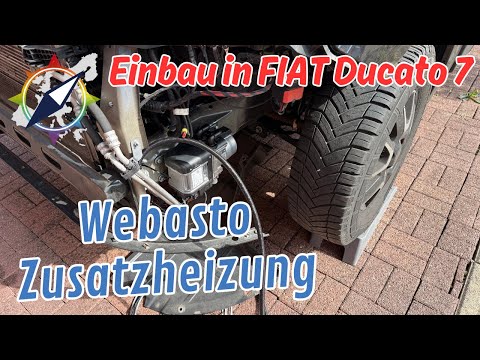 Installation of Webasto auxiliary heater in Fiat Ducato 7