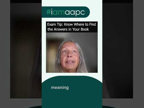 Using Medical Code Books for an AAPC Exam