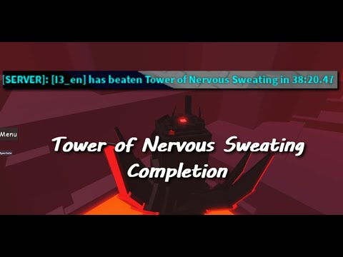 Tower of Nervous Sweating Completion | Roblox JToH