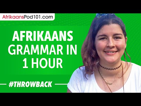 Afrikaans Grammar in 1 Hour