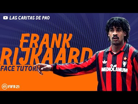 Frank Rijkaard FACE FIFA 21 PRO CLUBS CLUBES PRO LOOKALIKE VIRTUAL PRO