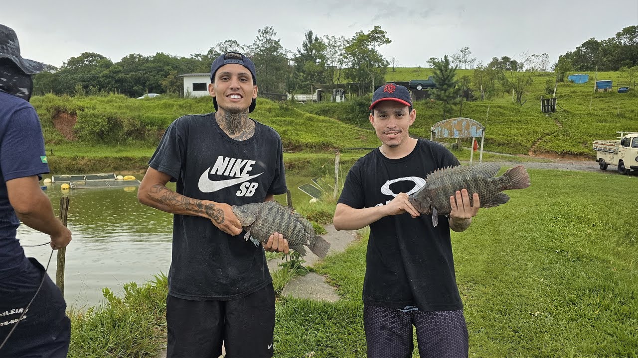 20 REAIS PRA QUEM PEGA O PRIMEIRO PEIXE 