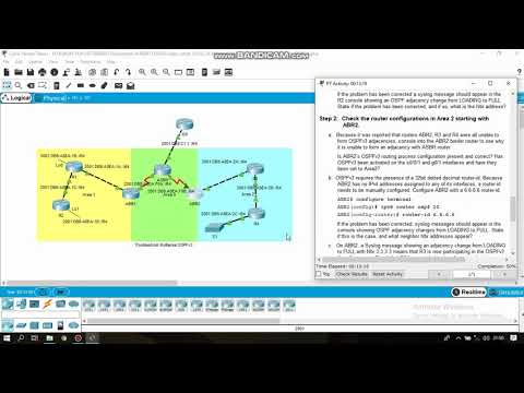 10.2.4.4 Packet Tracer   Troubleshoot Multiarea OSPFv3