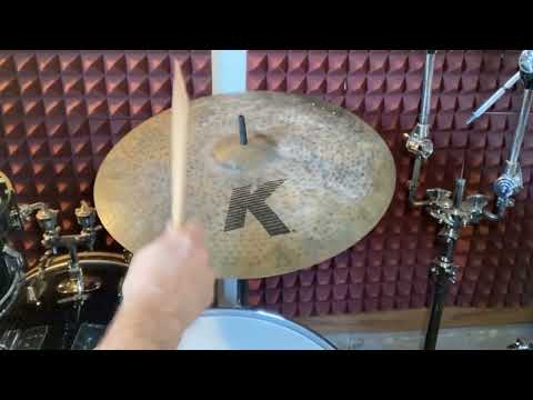Used Zildjian K Custom Left Side 20” Ride 2308g SOLD