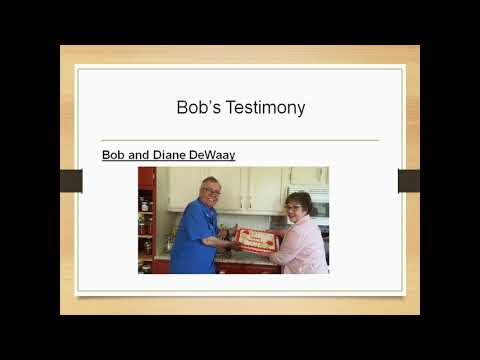 Bob DeWaay's Testimony - God is Faithful