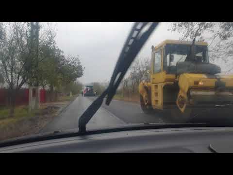 Soseaua Buteni - Chisindia se asfalteaza pe ploaie! 02.11.2019 ora 13:50