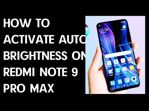 How to Enable Automatic Brightness on Xiaomi Redmi Note 9 Pro Max