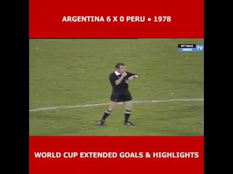 Argentina vs Perú  1978