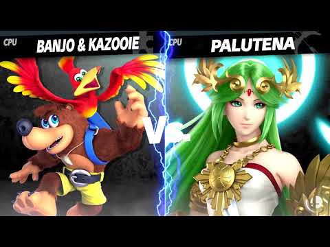 Final Match: Banjo & Kazooie vs Palutena