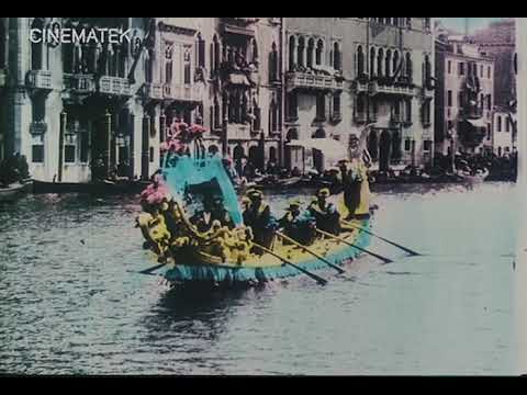 Fête de gondoles à Venise (Eclipse - 1907)