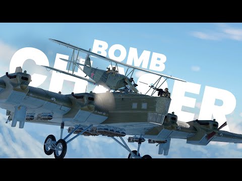 5000KG Bomb CHASER | War Thunder (Bi-planes vs Pe-8 & TB-3)