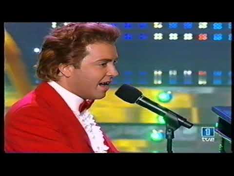 Imitando a JERRY LEE LEWIS en Lluvia de estrellas. Cancion "Wild one"