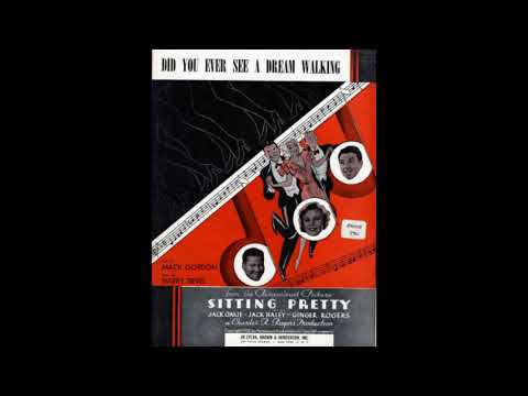 Did You Ever See a Dream Walking? – Sheet Music Singer