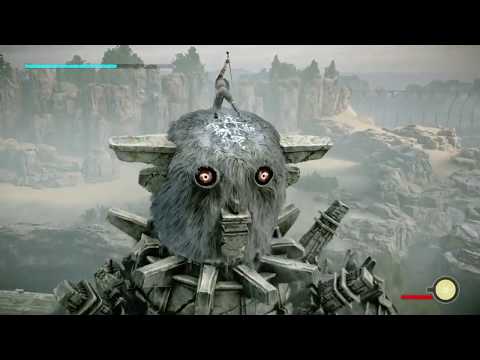 Shadow of the Colossus Third Boss Walkthrough - PS4 - (Gaius ) [HD]