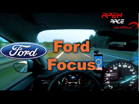 🚗 2020 Ford Focus 1.0 125 Ecoboost | Top Speed German Autobahn | 0-60