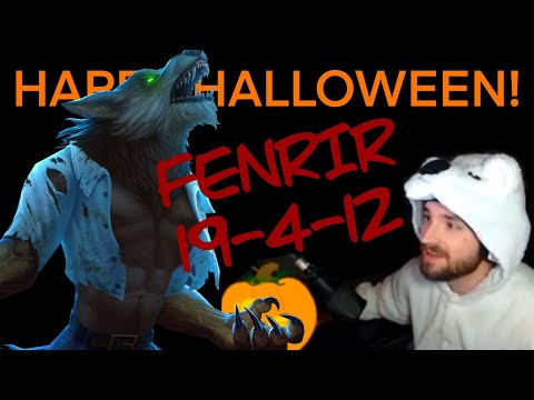 FENRIR IS LITERALLY A BEAST! - FrostFR Halloween Smite Special