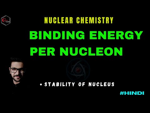 BINDING ENERGY PER NUCLEON || NUCLEAR CHEMISTRY || NUCLEAR PHYSICS || BINDING ENERGY