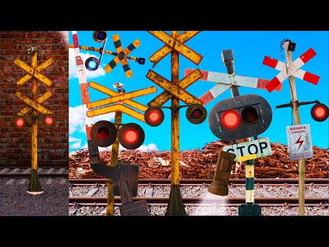 The Railroad Crossing Trapped Inside a Tunnel